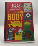 100 Things to Know About the Human Body 1843 HARDCOVER BOOK