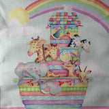 17x26in Wall Hang Bannerette Rise & Shine Noah’s Ark God’s Promise Rainbow NWT