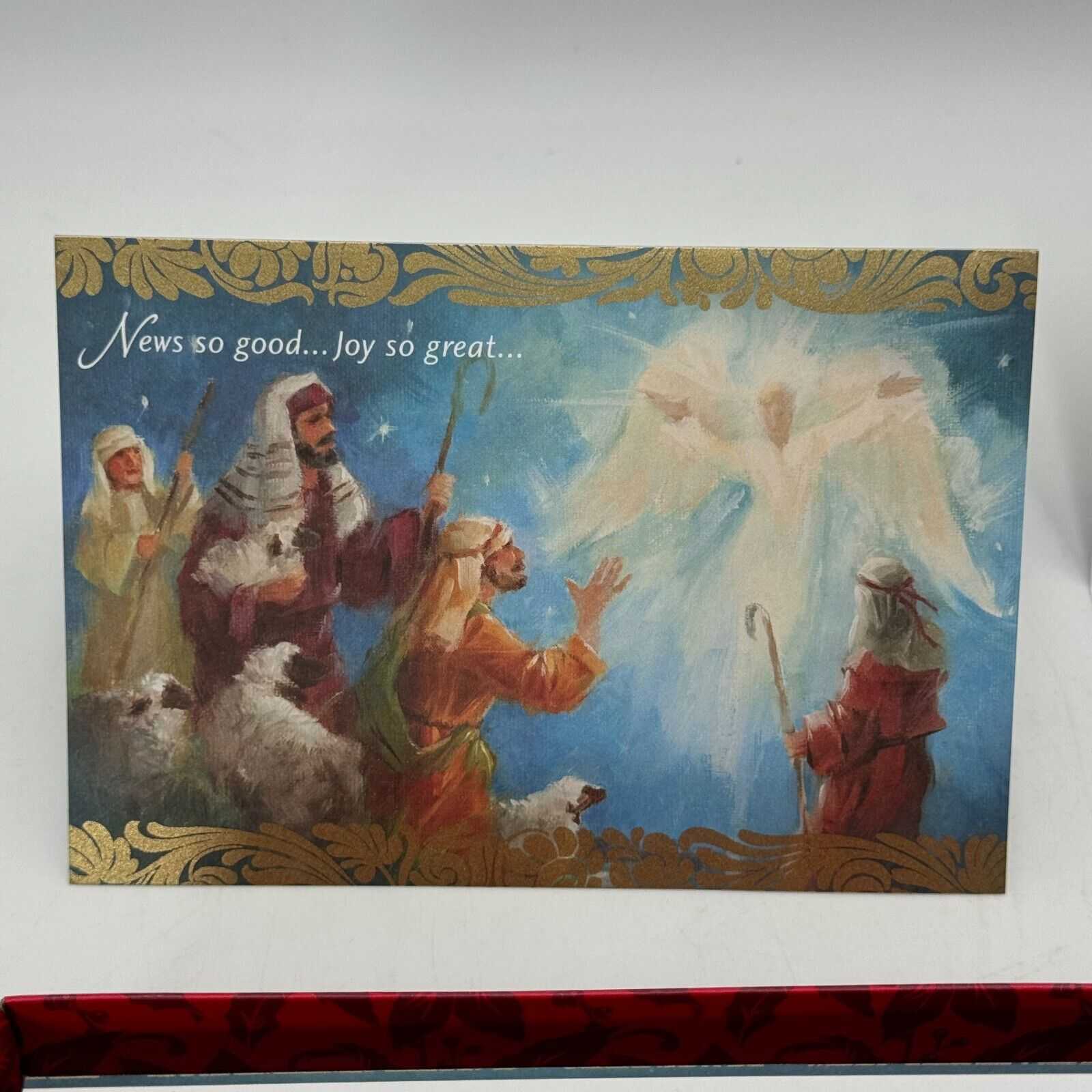 2 Boxes of 18 (36) Card & Envelope Sets Christmas Cards Nativity Jesus Christi