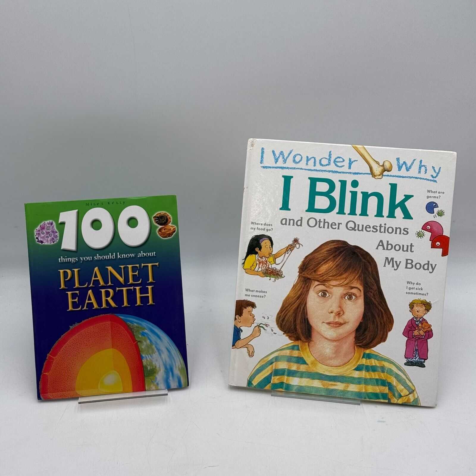 2 Kids Educational Science Books 100 Things About Planet Earth Wonder Why