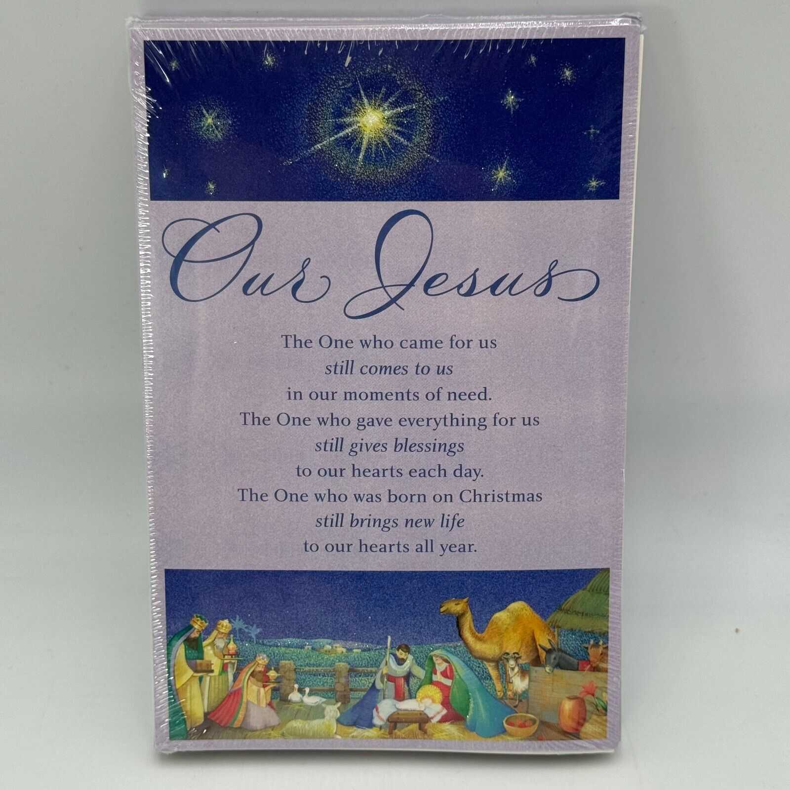 2 Sets Of Christian Premium Christmas Cards & Matching Envelopes Nativity 38 NIB