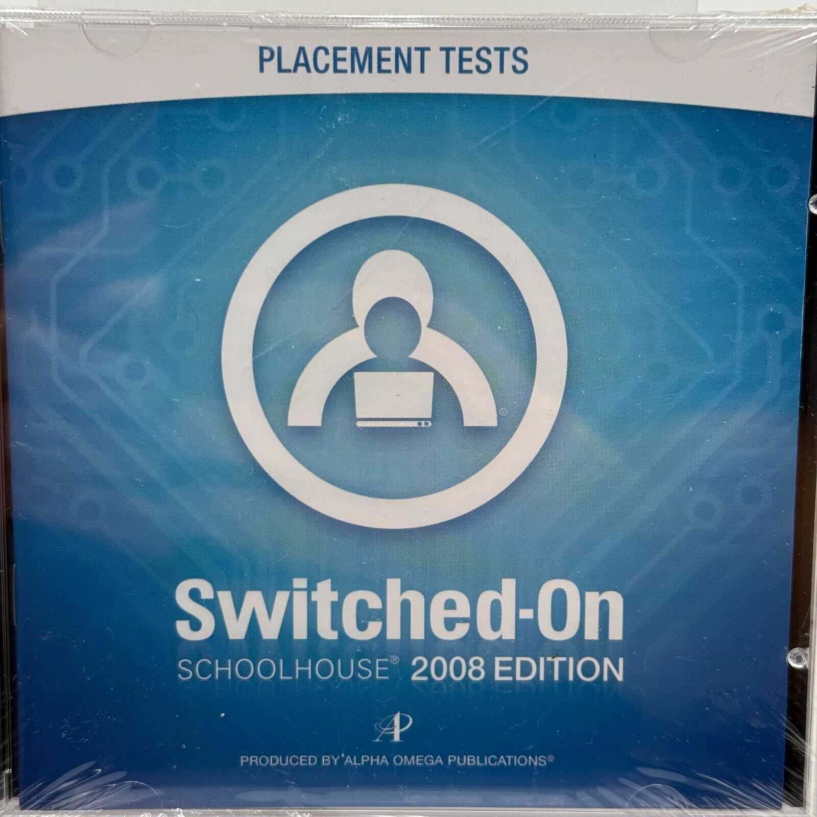 2 pack Switched On Schoolhouse Placement Tests 2008 Edition New Sealed