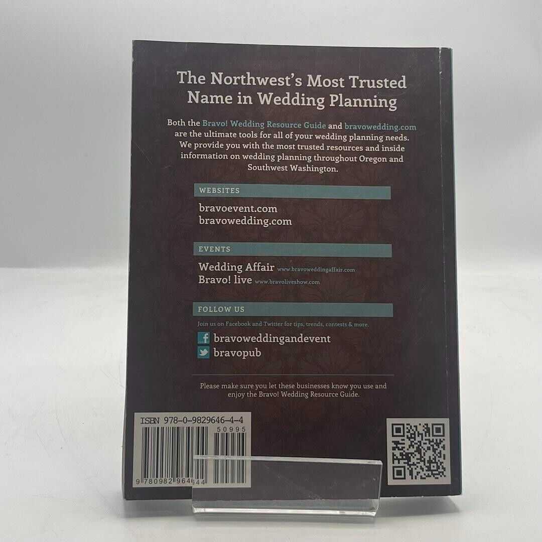 2013 Bravo! Wedding Resource Guide by Mary Lou Burton 2013 PAPERBACK BOOK