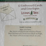 4 Boxes of 12 (48) Embossed Cards & Envelopes Christmas Peace Angel Holiday NIB