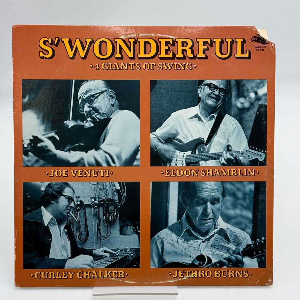 4 Giants Of Swing - S' Wonderful - 1977 Flying Fish 035 R54 Vintage Vinyl LP