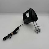 5-Speed Corded Hand Mixer, Black