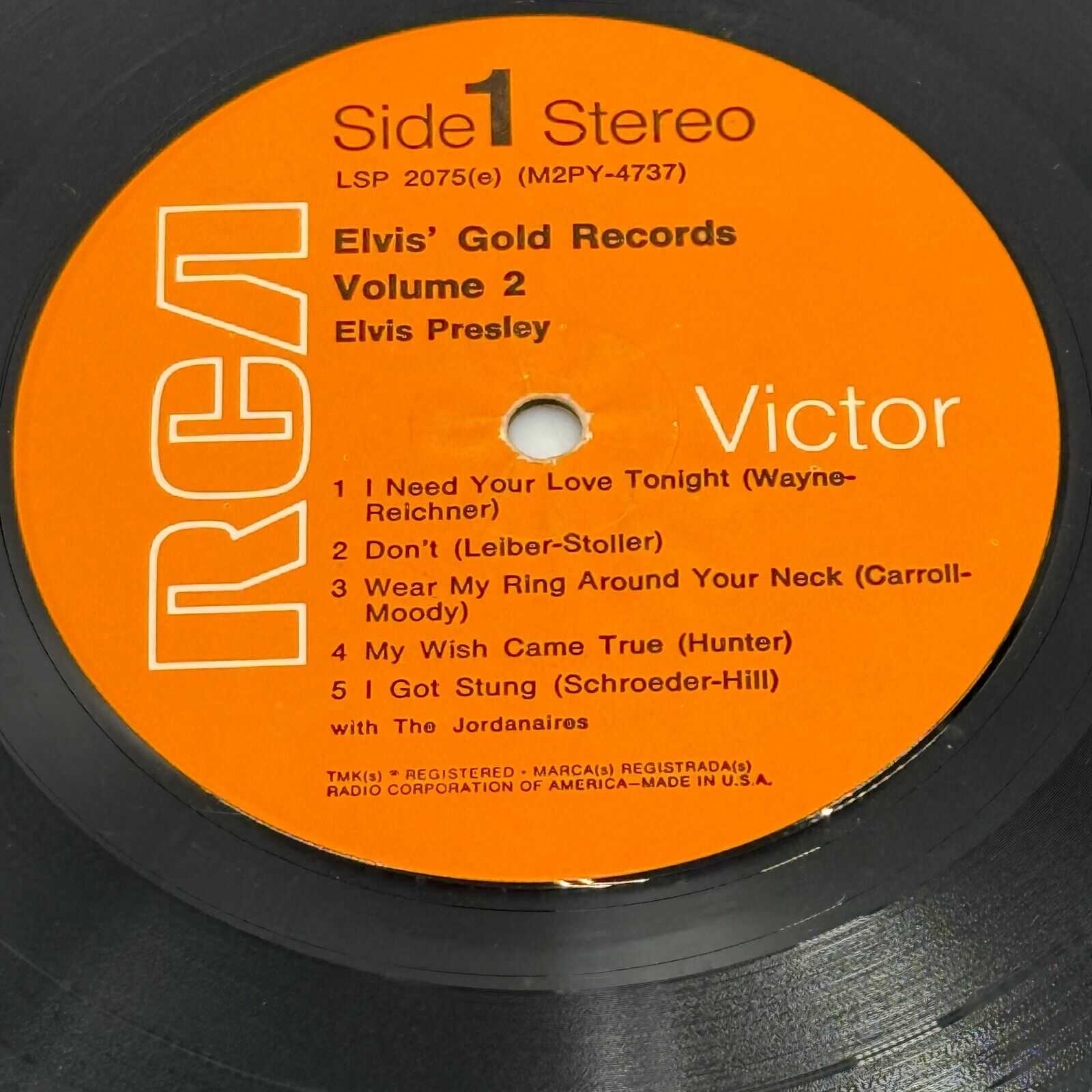 50,000,000 Elvis Fans Can't Be Wrong- LSP 2075 Elvis Gold Record Vol 2 (e) SEAL