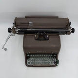 Royal Typewriter HH Series Magic Margins Touch Control Green Keys MCM 1950s