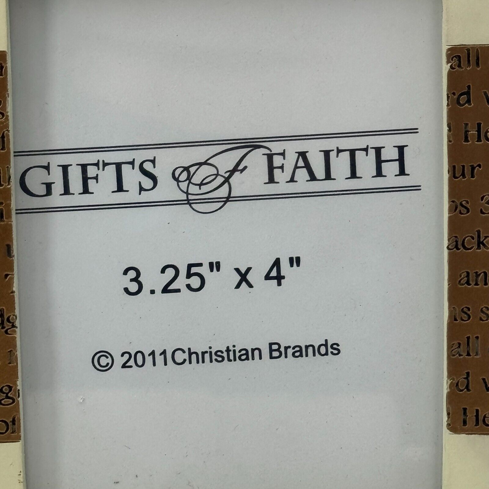 Lot of 6 Christian Wall Art Plaque Stand Frame Paper Weight Cross Love Blessings