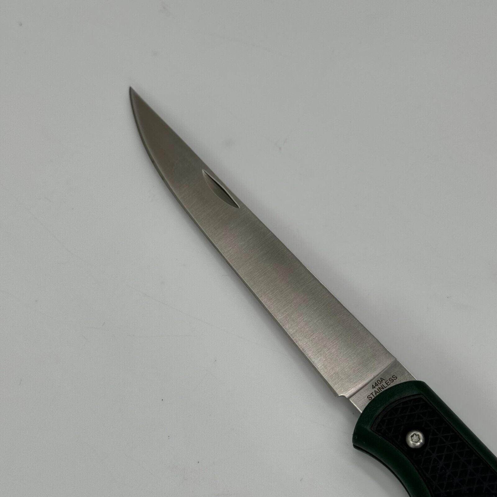 NEW Outdoor Edge Fish & Bone Folding Fillet Knife with Nylon Sheath FB-1