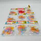 9 12pk Silicone Bands Stretchy Kids Religion Hearts Angel Cloud Cross Fish New