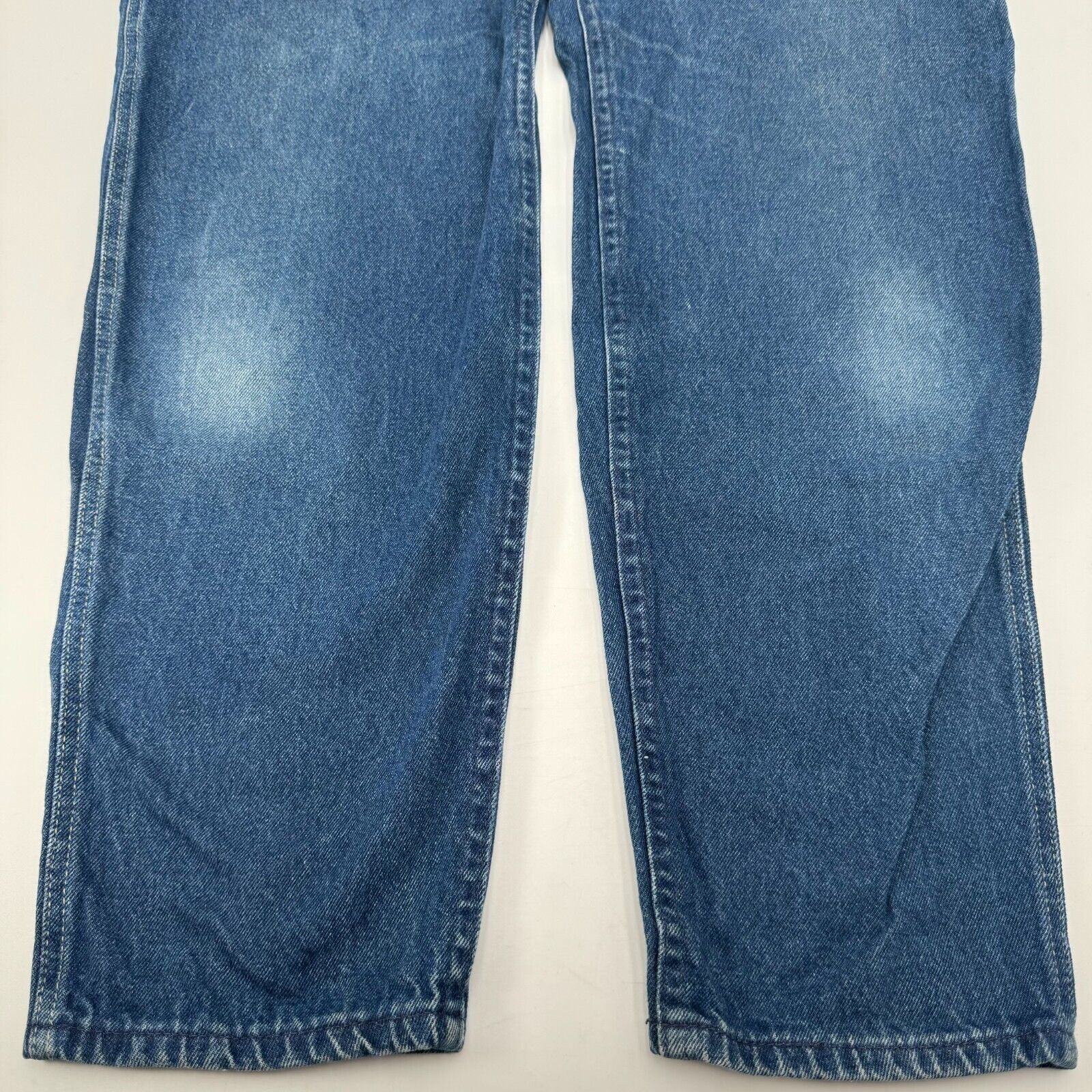 Lee Womens Tapered High Rise Jeans Blue Denim Rider Vintage Size 16