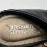 Mossimo Supply Company Black Leather Fold Over Studded 4 inch Heel Womens Size 7