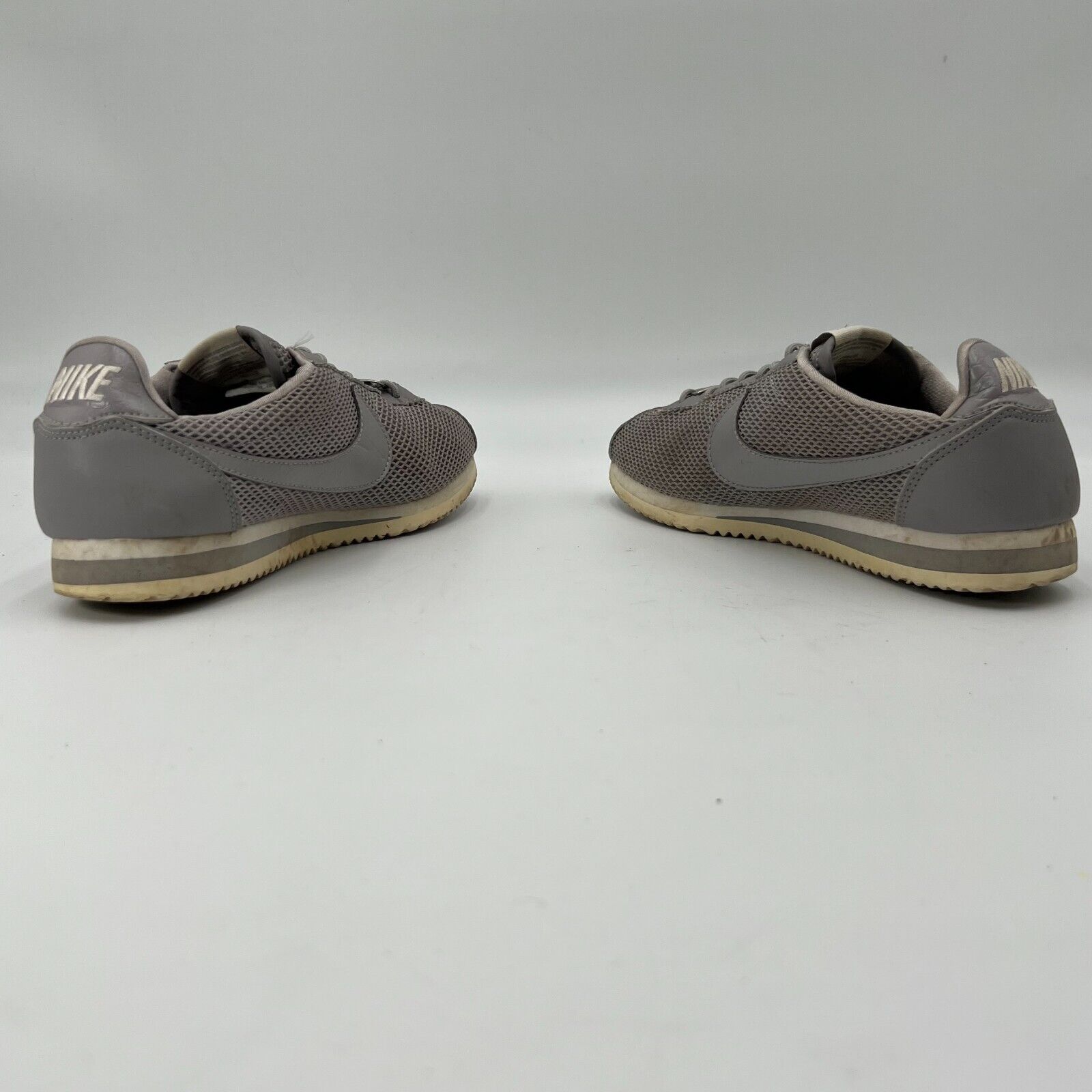 Nike Classic Cortez Premium AF1 Women Grey Mesh Running Shoes 905614-005 Size 8