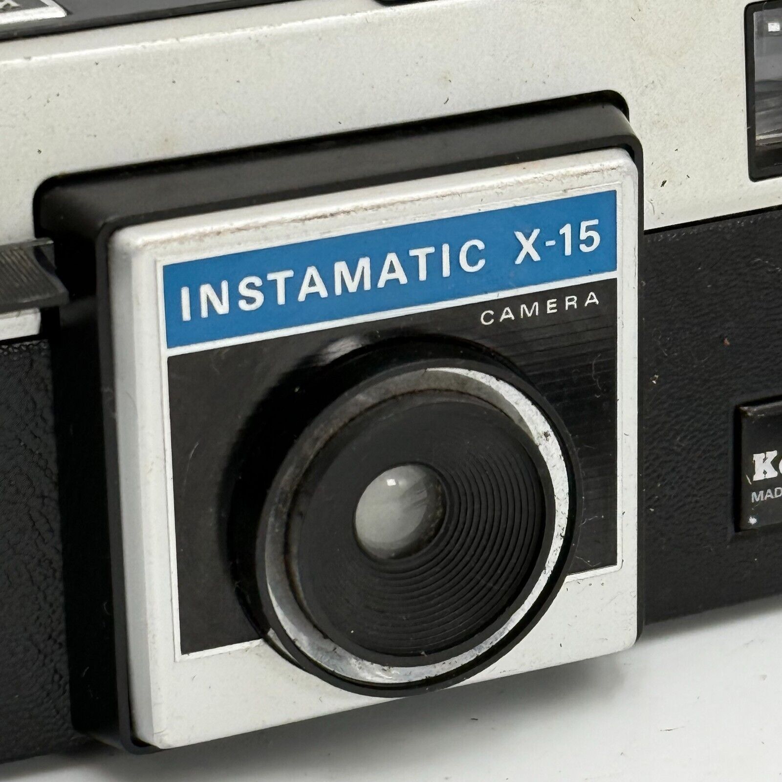 Vintage Kodak Instamatic X-15 Point & Shoot Film Camera Untested