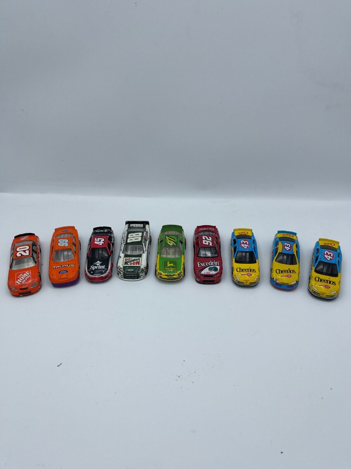 Hot Wheels Toy Cars Nascar Lot of 9 Dale Earnhardt Jr.