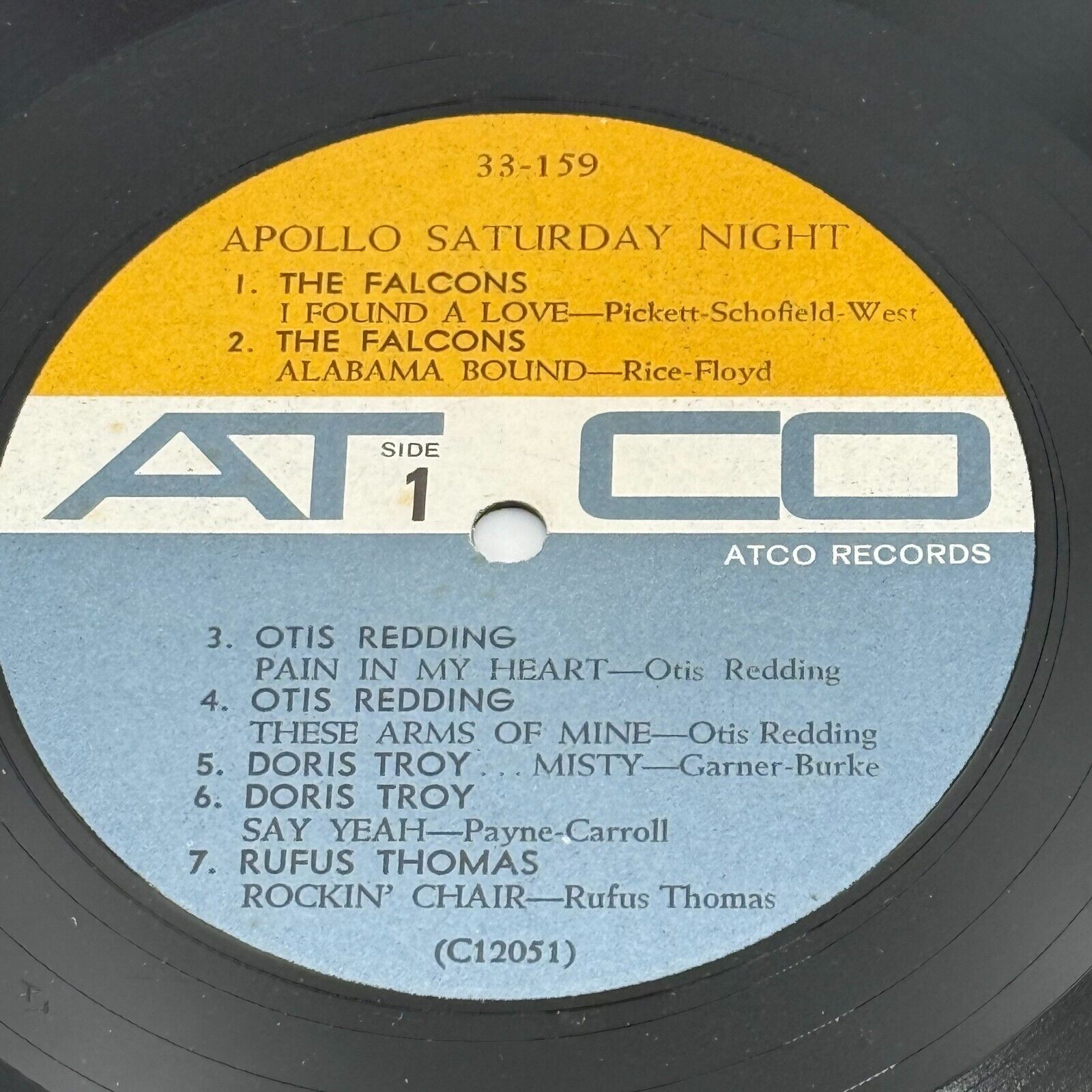 Apollo Saturday Night SD 33-159 ATCO Vinyl LP Mono Ben E. King et al, 1964 R&B