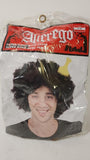 Lot of 4 Alter Ego Super Afro (3 Black, 1 Blonde) with 2 Combs Halloween Costume