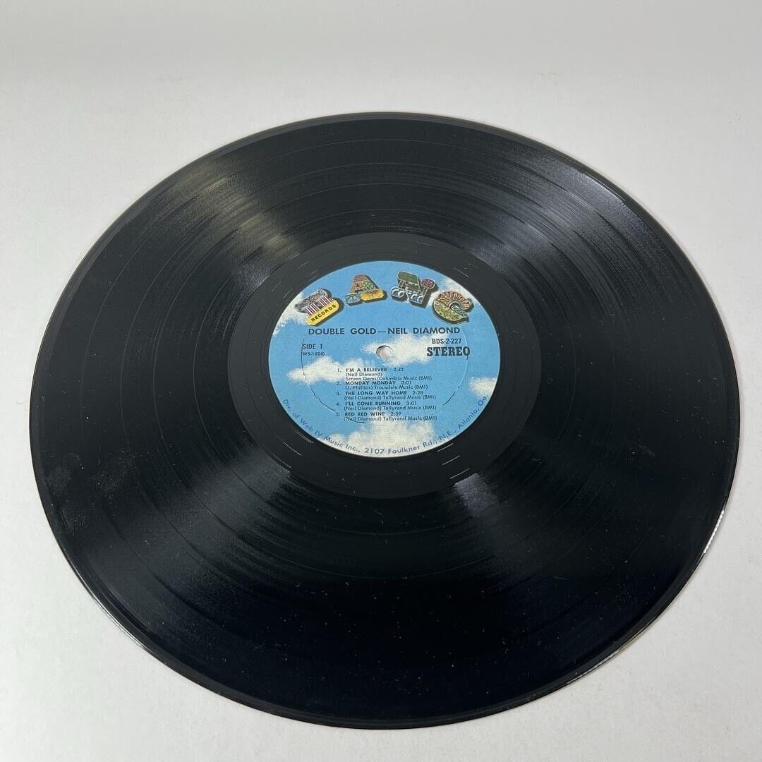 NEIL DIAMOND Double Gold Double LP 1973 On Bang BDS 2-227 Vinyl Gatefold Album