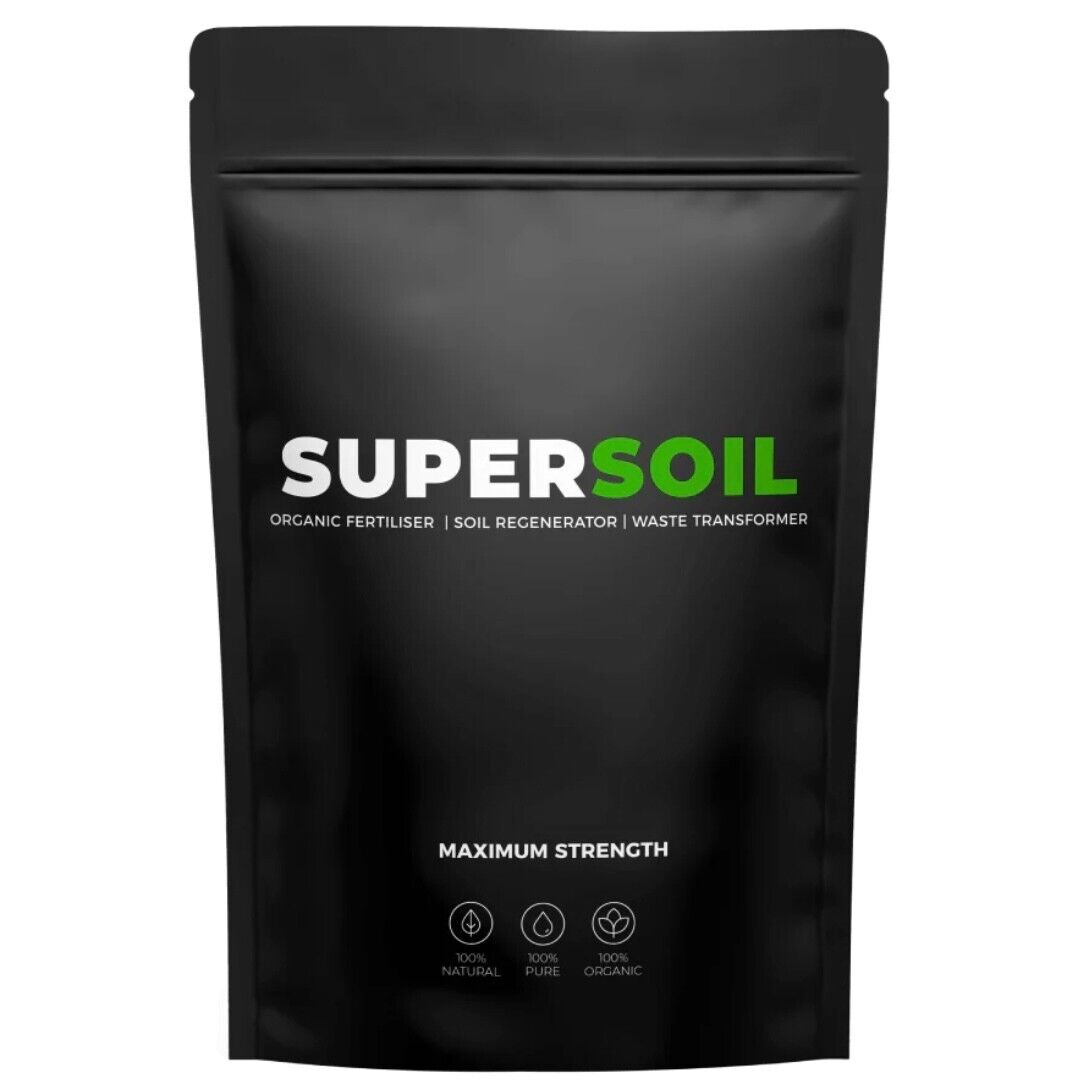 5pk Supersoil Max Strength 100g Organic Plant Fertilizer Spray Mix 5000 Sq Meter