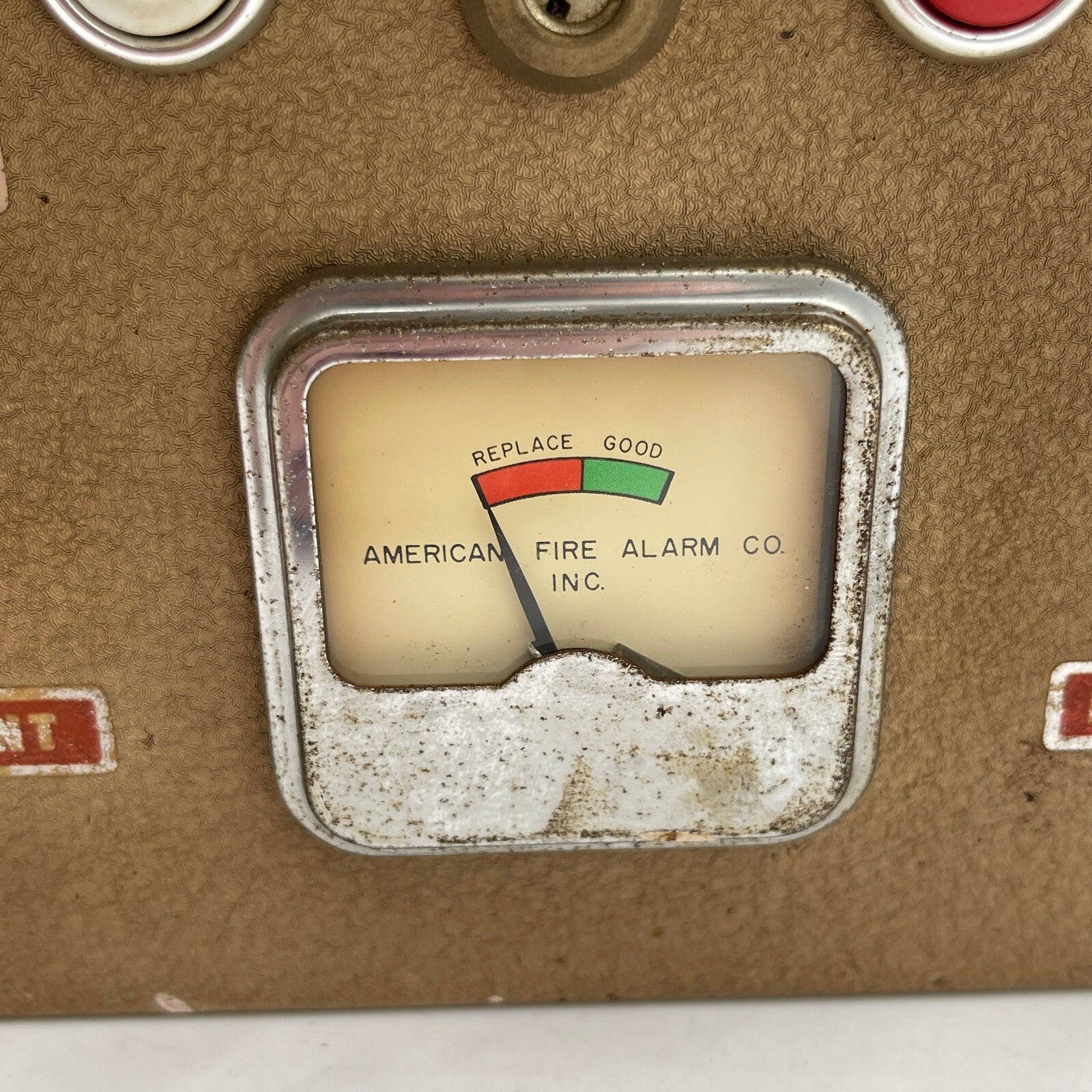 Vintage 1950's American Fire Alarm Co. Bell Home Smoke Detector Monitoring Box