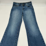 St Johns Bay Light Wash Blue Stretch Jeans Boot Cut Womens Size 6