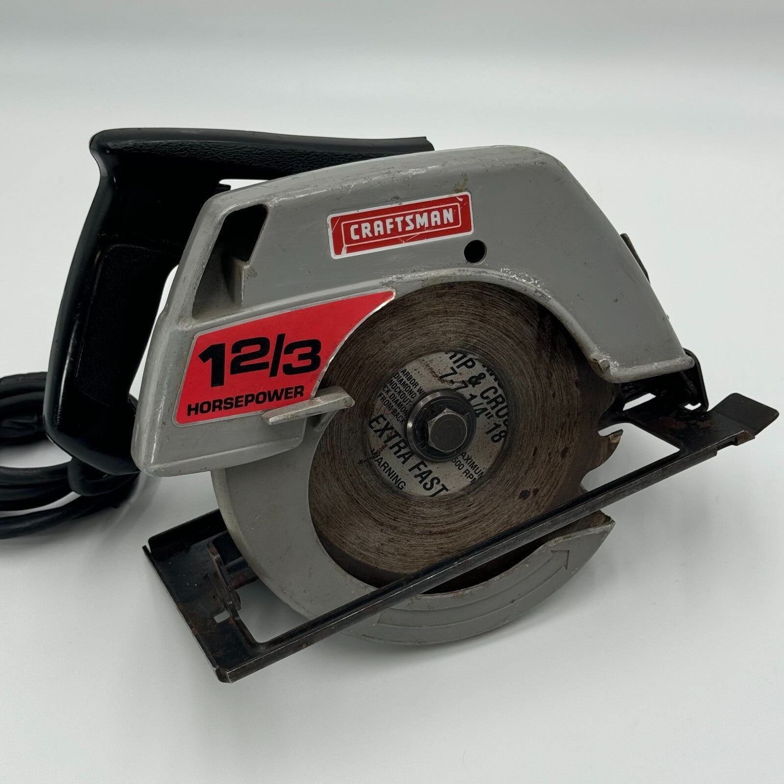 Craftsman 7” Circular Saw 1-2/3 HP &  Blade Vintage Model Number 315.10821