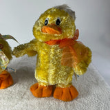 Kids Of American Corp. Vintage Electronic Singing Ducks Yellow - Set of 2 Dolls