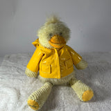 Scentsy Buddy Plush Toy Wellington Duck With Yellow Raincoat