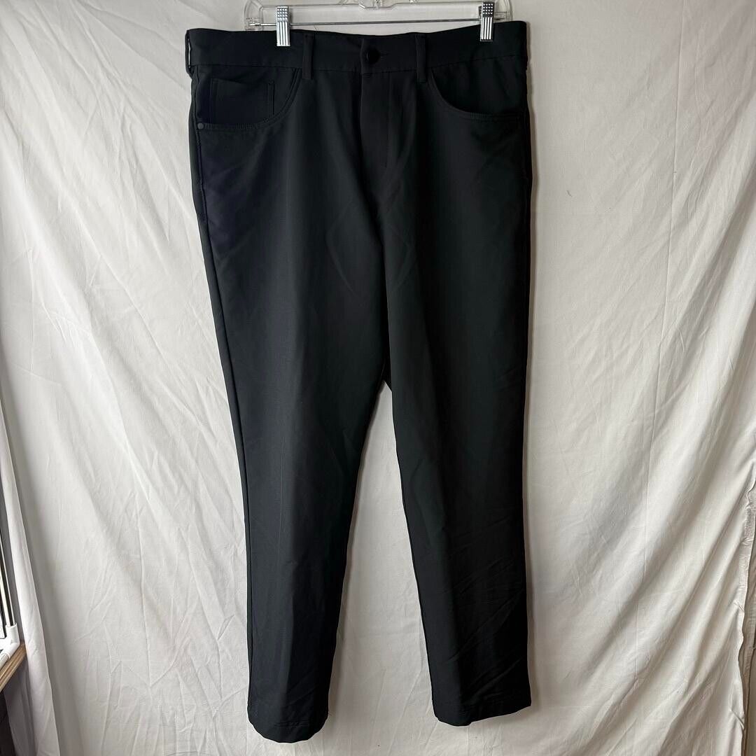 Panama Jack Dress Slacks Black Flex Fabric Casual Chino Pants Men’s Size 34x30