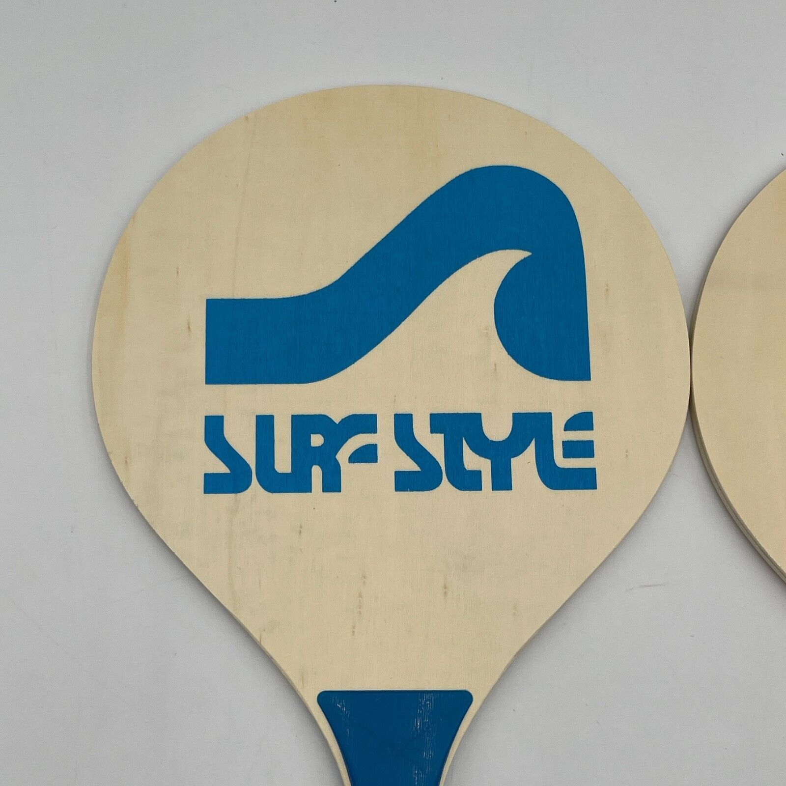 Surf Style Surfminton Classic Beach Tennis Wooden Paddle Set