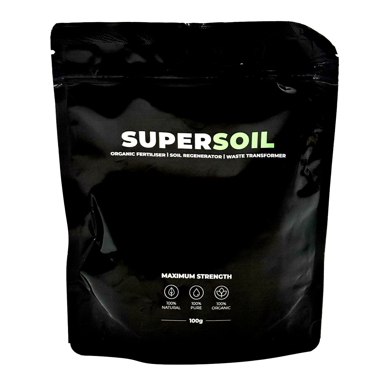 5pk Supersoil Max Strength 100g Organic Plant Fertilizer Spray Mix 5000 Sq Meter