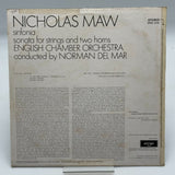 ZRG 676-Maw-Sinfonia Sonata For Strings And Two Horns-Lp