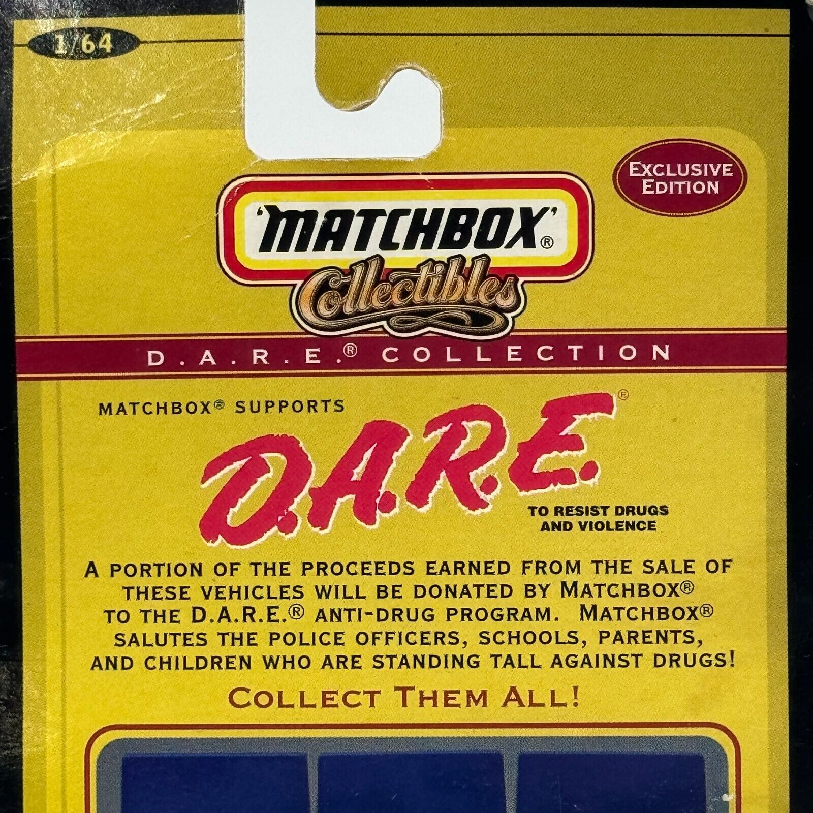 Matchbox D.A.R.E. Collectibles Plainfield Police Department: Plainfield, Illinoi