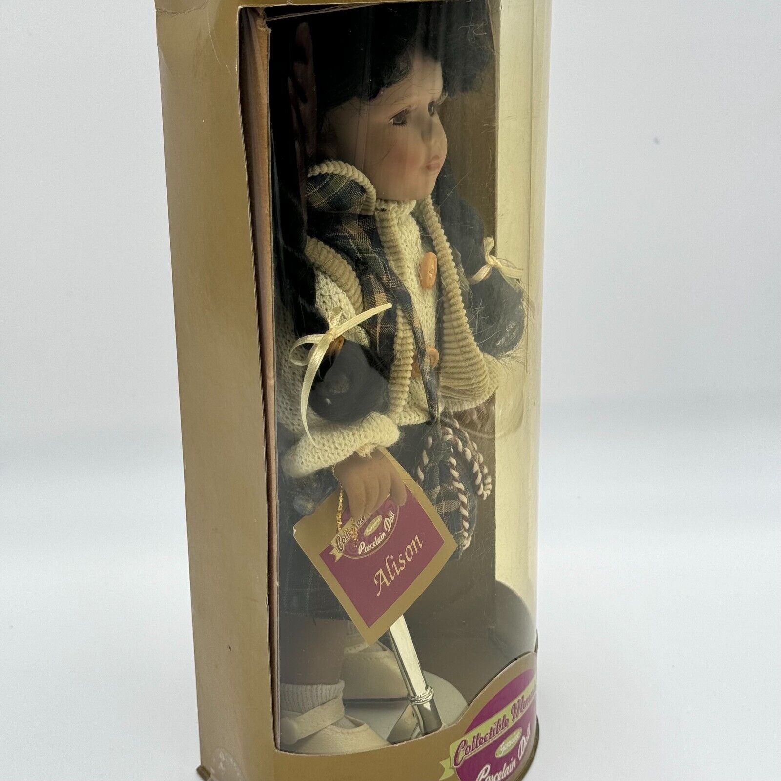 Collectible Memories Genuine Porcelain Doll Alison Limited Edition Authentic