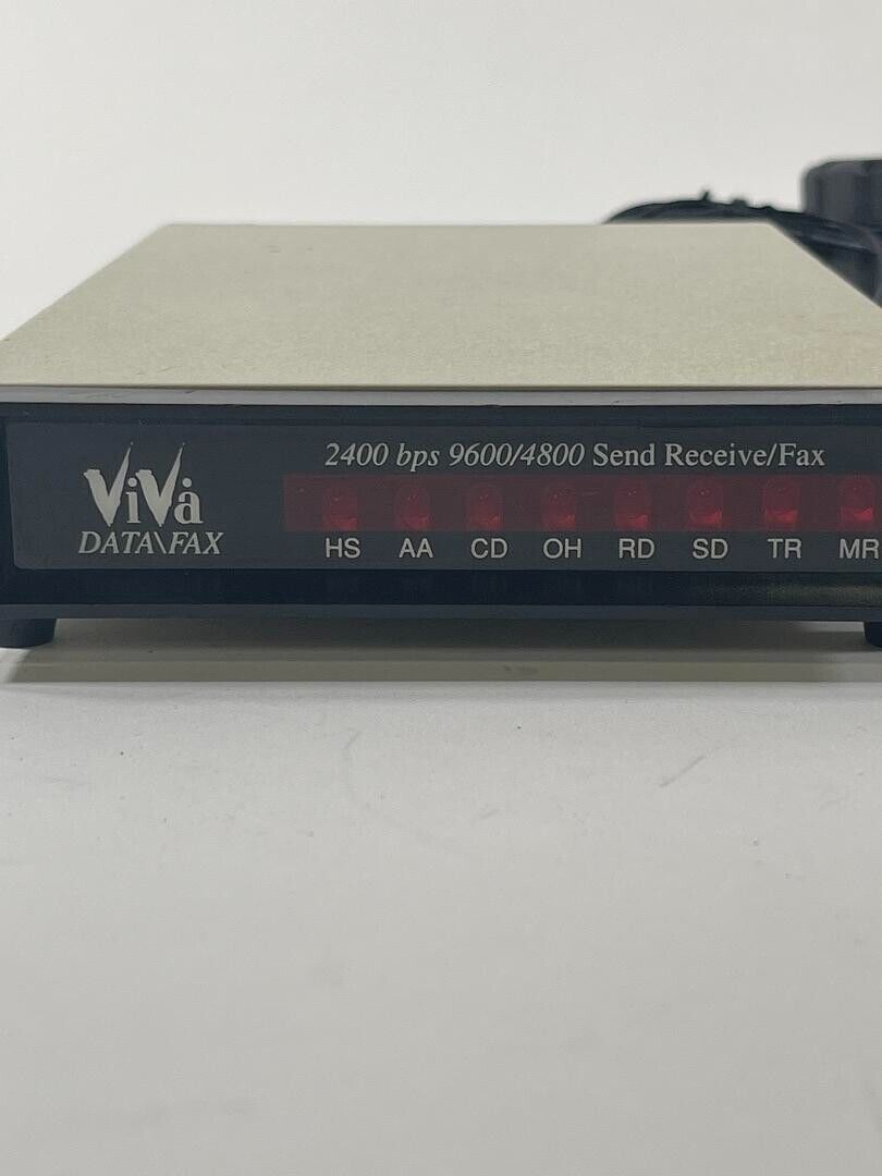 ViVa Data/Fax Send & Recieve 2400 bps - Fax Machine - Display - Model: FM-0648