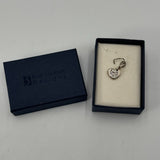 Bob Siemon Designs "I Love You" Engraved Heart Shaped Silver Charm Pendant