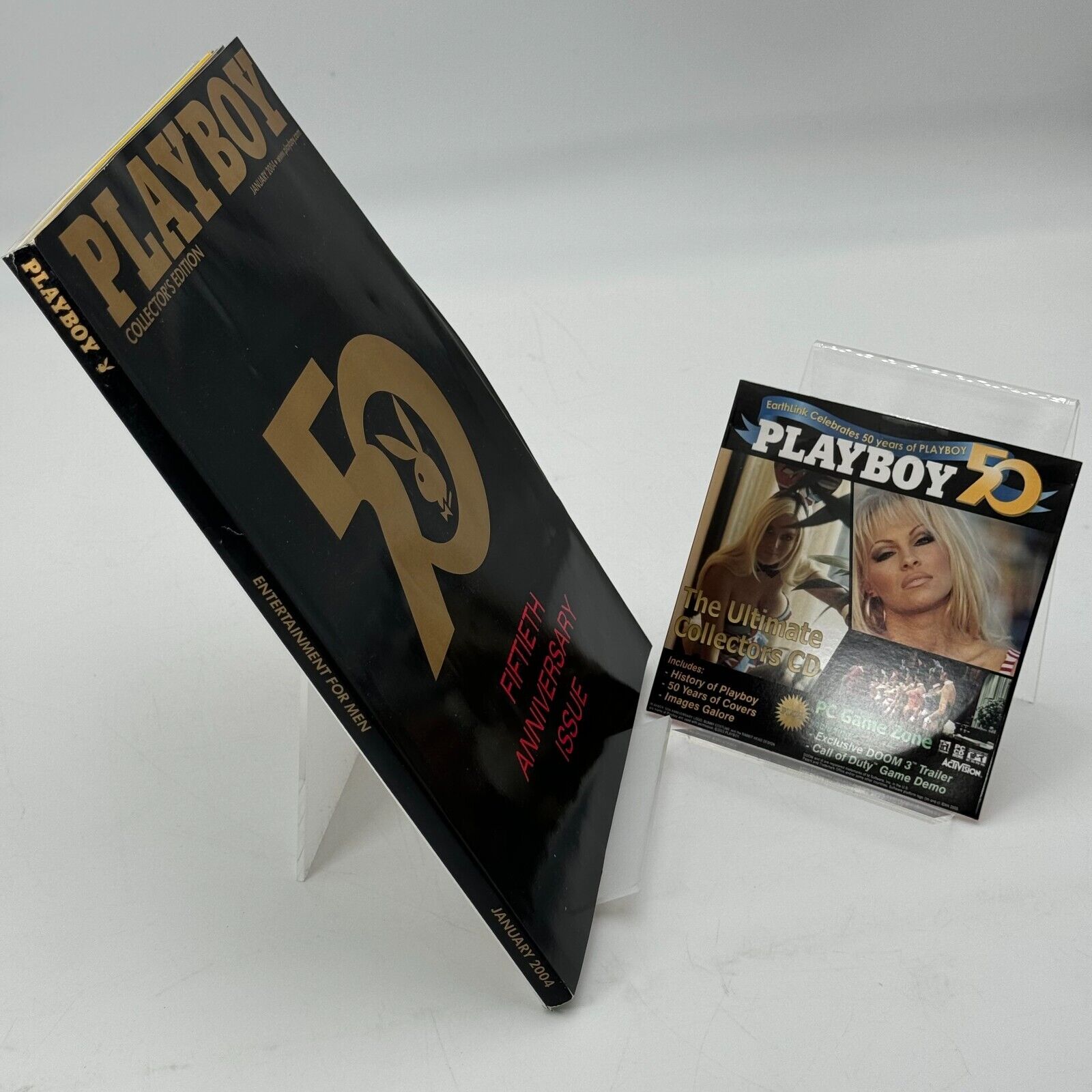 Playboy 50th Anniversary Issue Rare Sealed Collector’s Edition CD Cover Girl