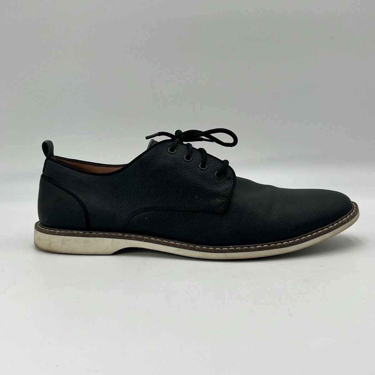 Parker & Sky Men’s Dress Black @ Brown Shoes Lace Up Oxfords size 12 New