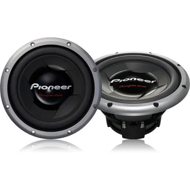 Pioneer 12" Champion Series Subwoofers with 1400 Watts Max Power worn no rips