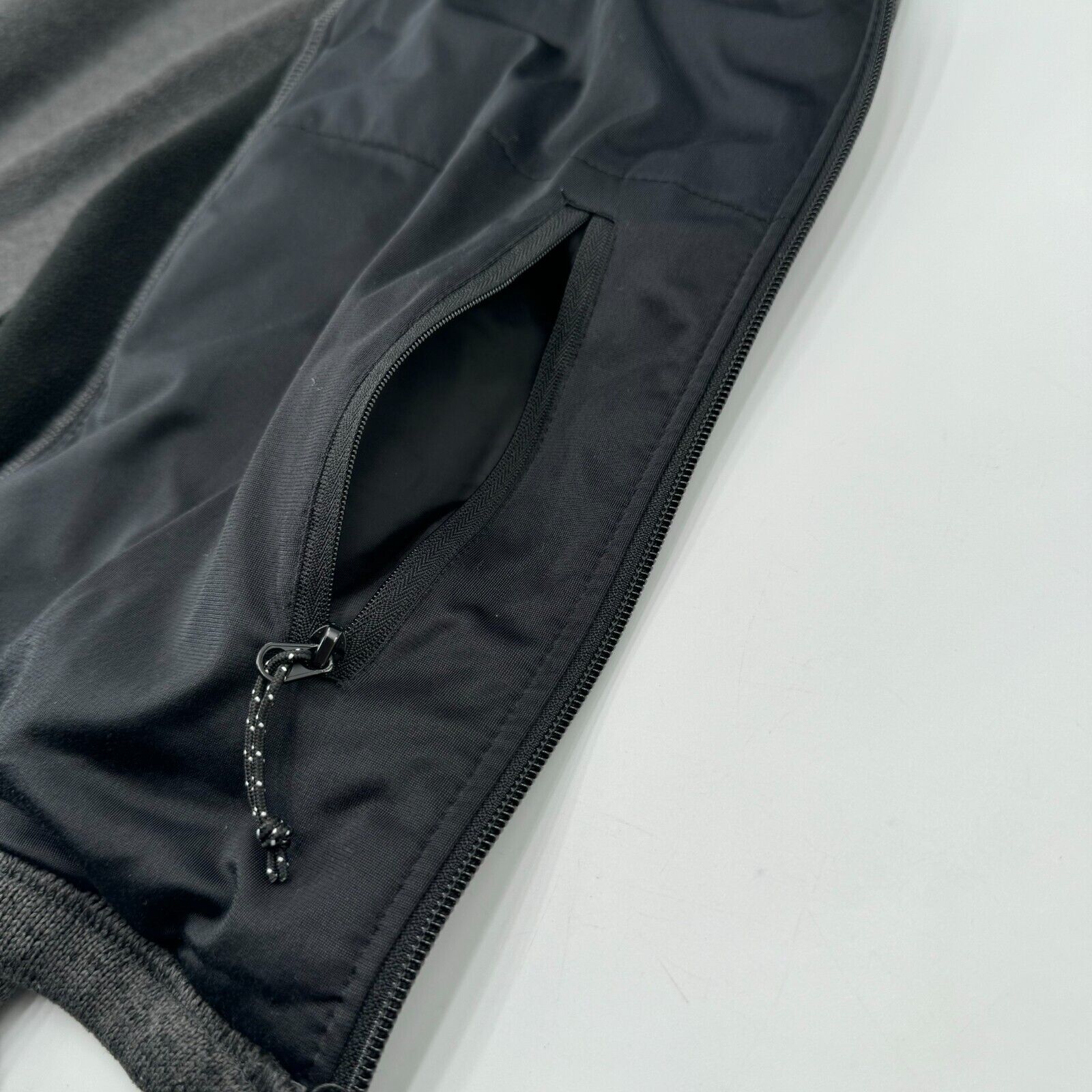 Gerry Knit Fleece Outdoor Full-Zip Jacket Pockets Gray Sweater Jacket Mens XL