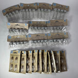 Assortment of Crafter’s Square Mini Glass Bottles 20pcs - New In Packaging