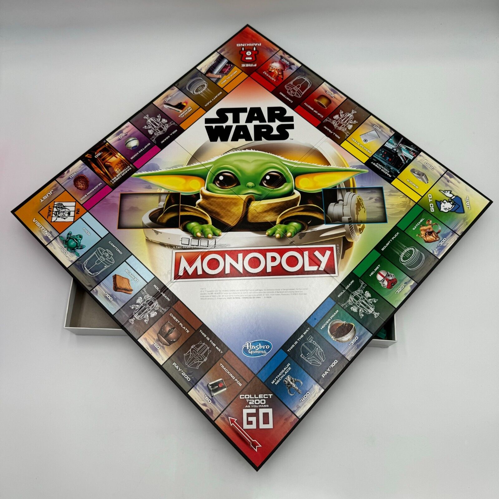 MONOPOLY: Star Wars The Child Edition Board Game for Kids and Families (ITEM...