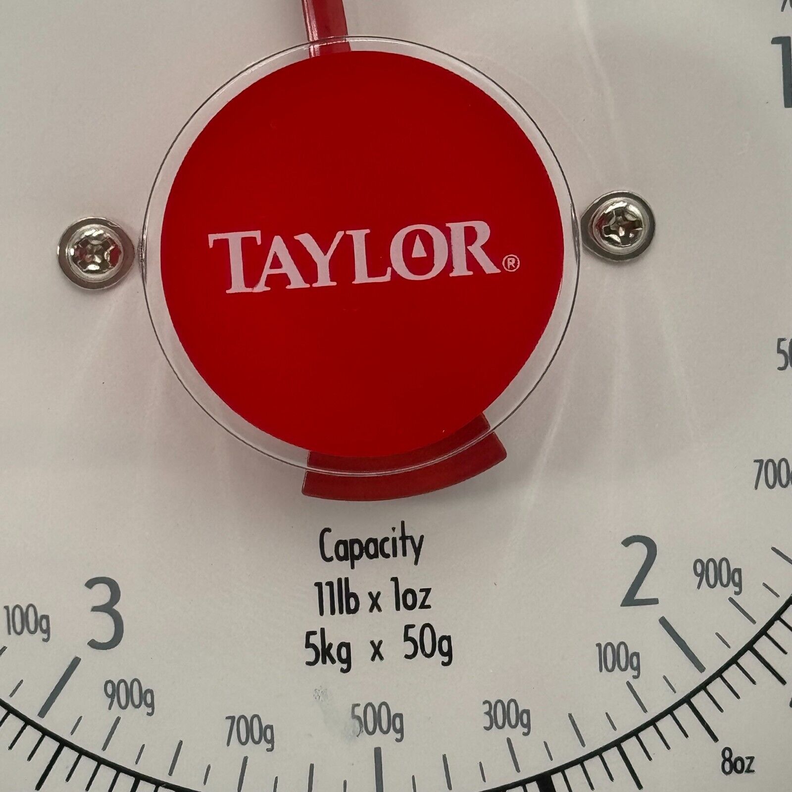 Taylor Scale Weighs up to 11 lbs Measures in Grams and Ounces Mechanical Retro
