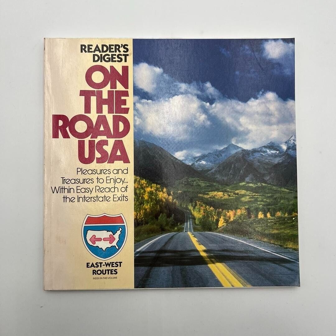 READER'S DIGEST ON THE ROAD USA NORTH-SOUTH ROUTES EAST-WEST ROUTES 2 VOLUME SET