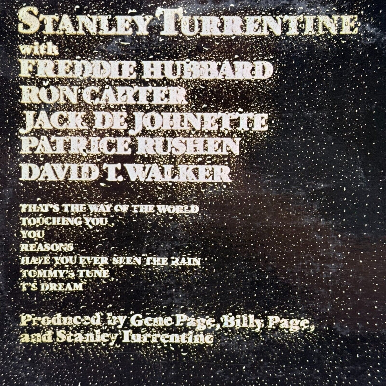 Stanley Turrentine - I Have You Ever Seen The Rain F-9493 Fantasy Gatefold 1975