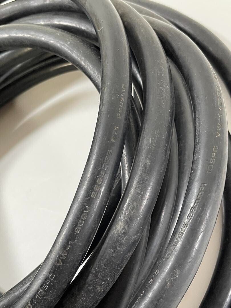 29' STW 3/C 10AWG Wire with fittings Extension Cord VW-1 600v E504075