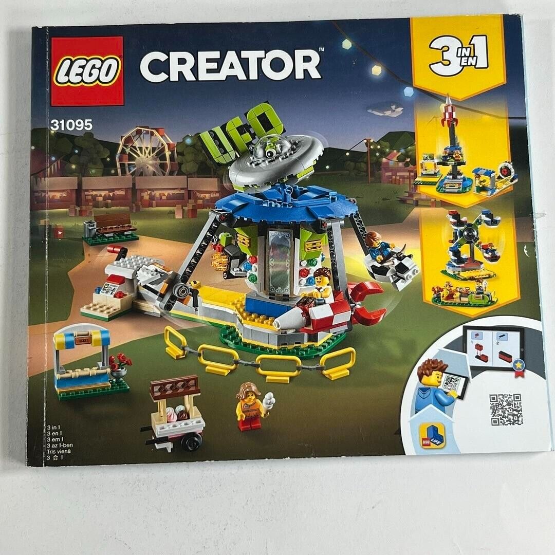 Lego 31095 Fairground Carousel Creator 3 in 1 Instructions Only