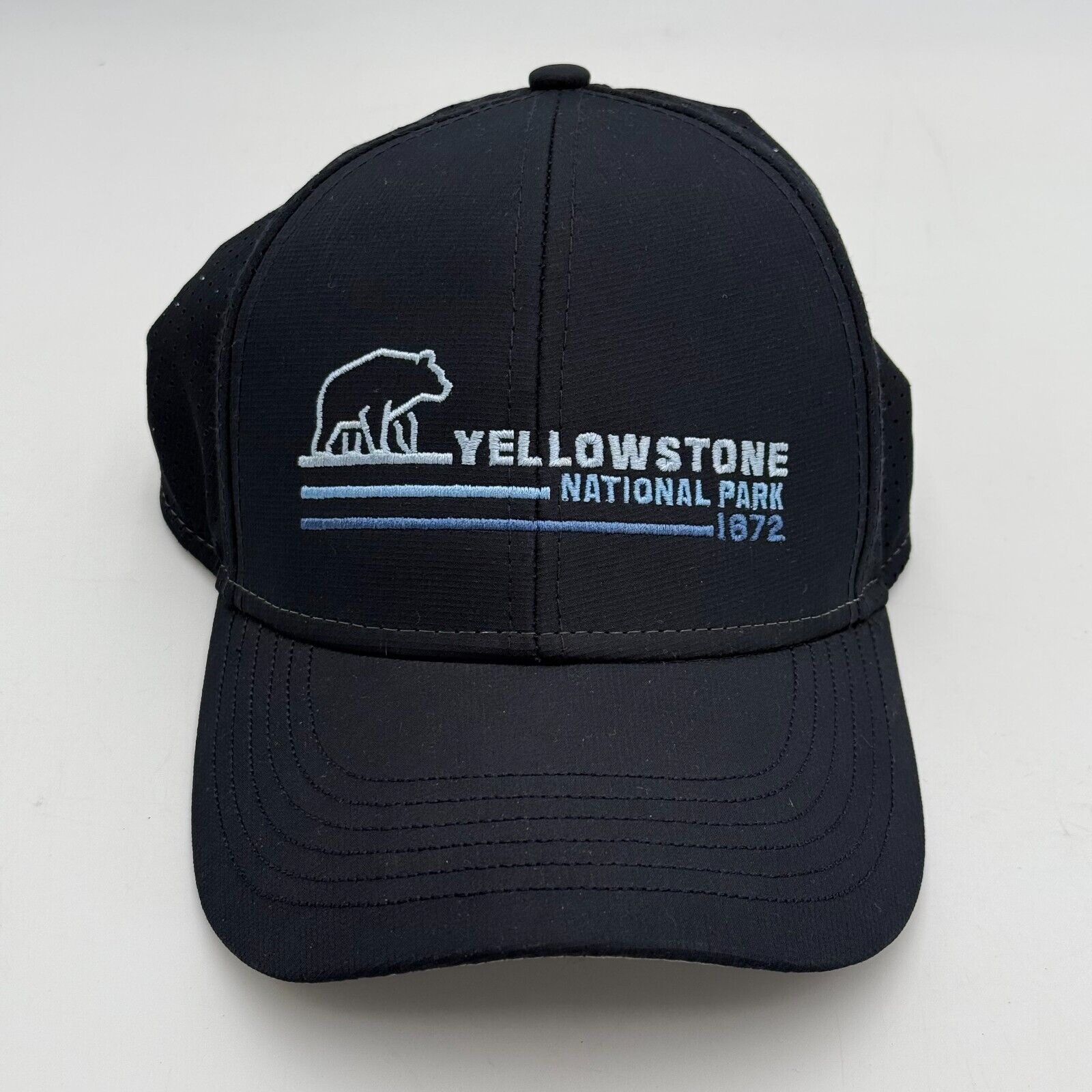 Ouray Yellowstone National Park 1872 Trucker Hat Adjustable Black Outdoor Men OS