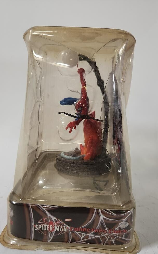 Spider-Man Marvel Comics TEK Time Collector's Clock Street Light Web